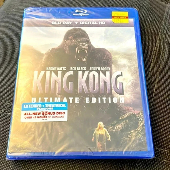 King Kong Ultimate Edition Sealed Brand New Blu-Ray Dvd - Picture 1 of 2